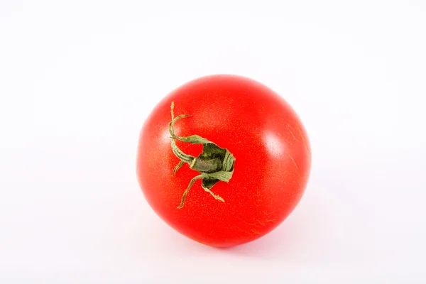 stock image Ripe tomatoe on a white background