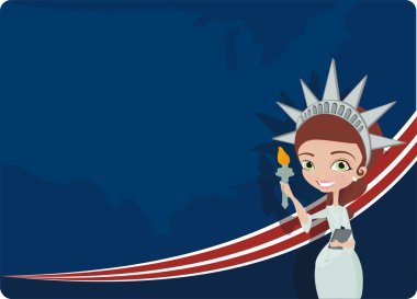 American background clipart