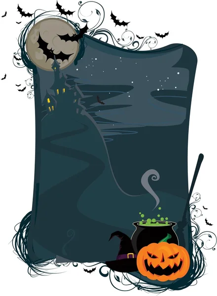 Halloween pozadí — Stockový vektor