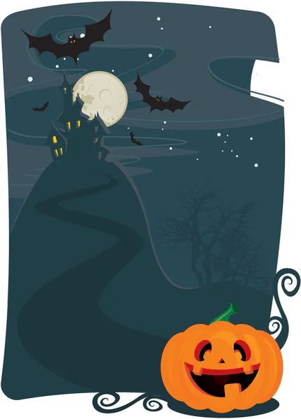 Marco de Halloween — Archivo Imágenes Vectoriales