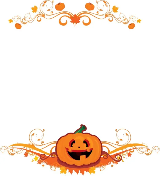 Halloween frame Stockillustratie