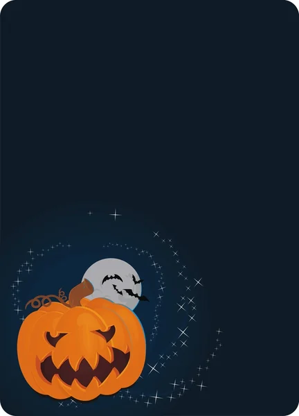 Labu Halloween - Stok Vektor
