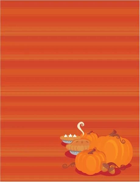 Thanksgiving background — Stock Vector