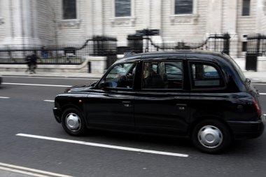 London taxi clipart