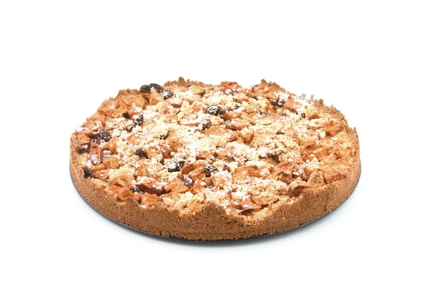 Apple crumb pie — Stock Photo, Image