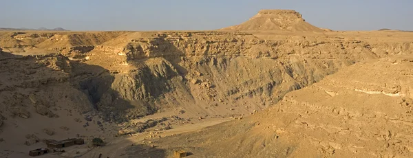 Panoramic of a desert — Stock Photo, Image