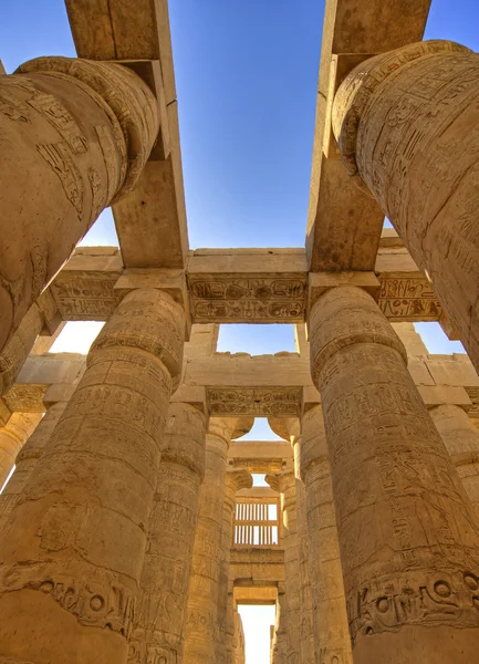 Luksor Tapınağı sütunlar — Stok fotoğraf