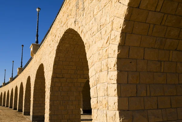 Arches of a small viaduct — Stock Photo, Image