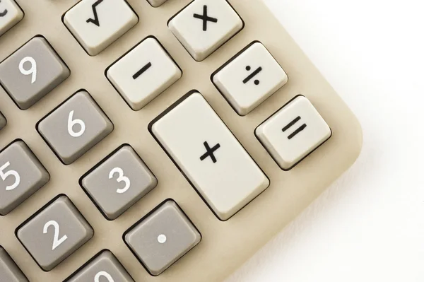 stock image Electronic calculator isolated on white