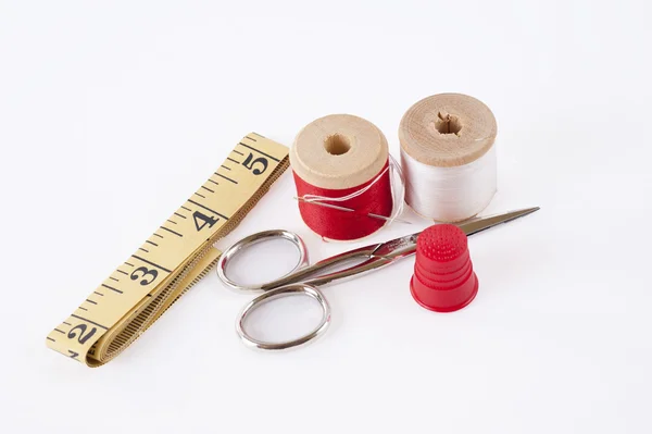 Kit de costura pequeño —  Fotos de Stock