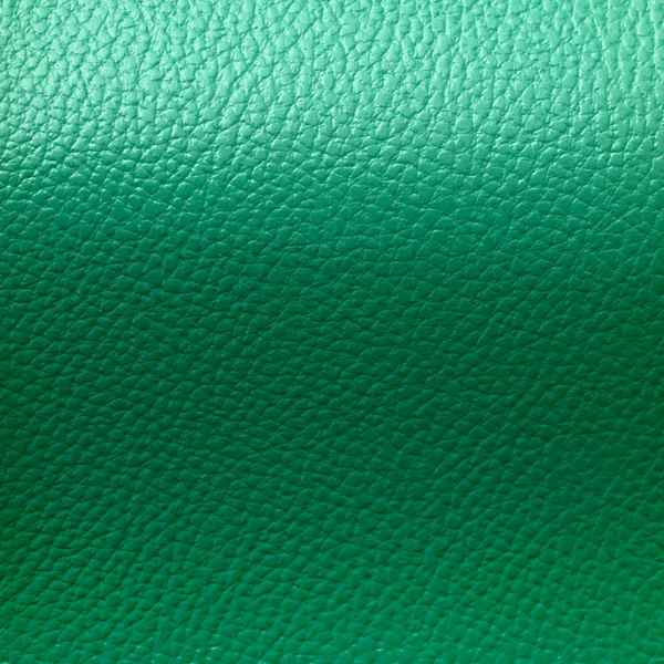 Grüner Kunstlederhintergrund — Stockfoto