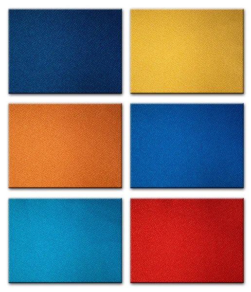 Six fabric sample — Stock Photo, Image