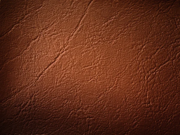 Brown Leatherette Background — Stock Photo, Image
