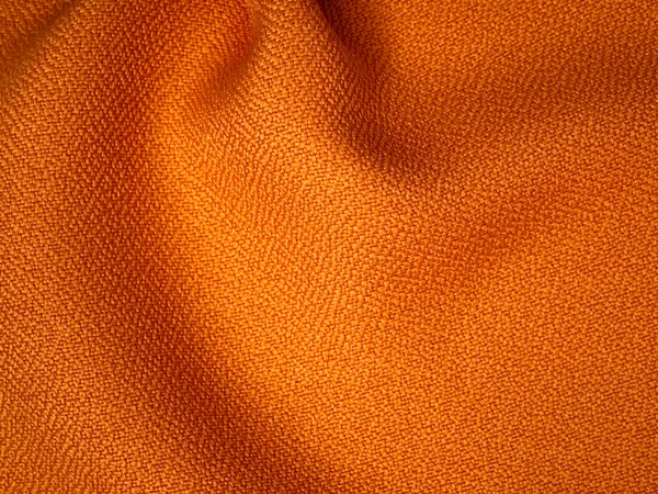 Échantillon tissu orange — Photo