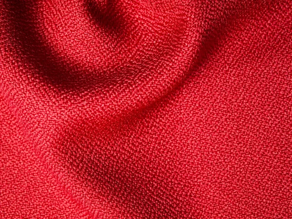 赤い布地のサンプル — ストック写真
