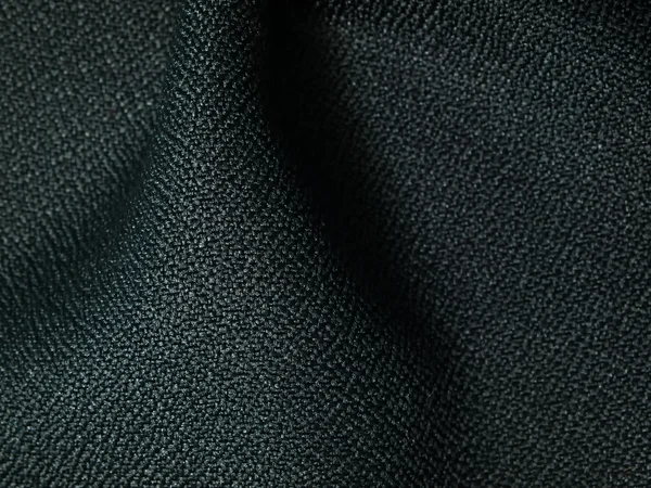 Black fabric sample — Stock Photo, Image
