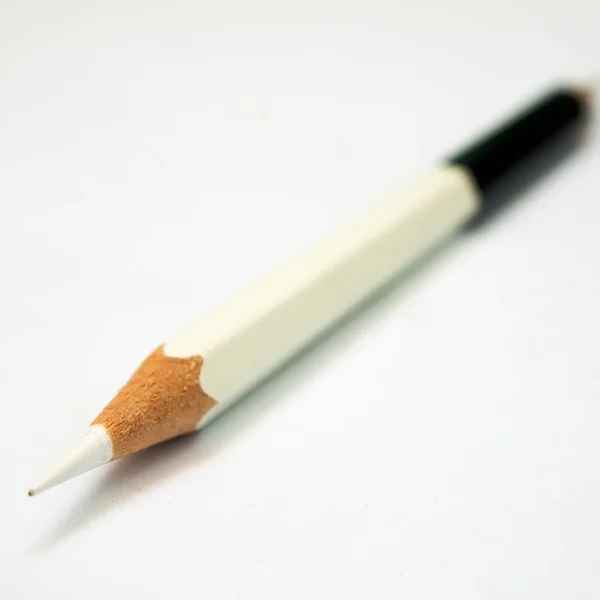 White Color pencil — Stock Photo, Image
