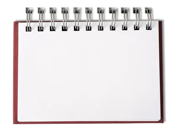 Cuaderno horizonta blankl —  Fotos de Stock