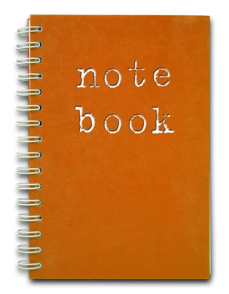 Copertina rossa Note Book — Foto Stock