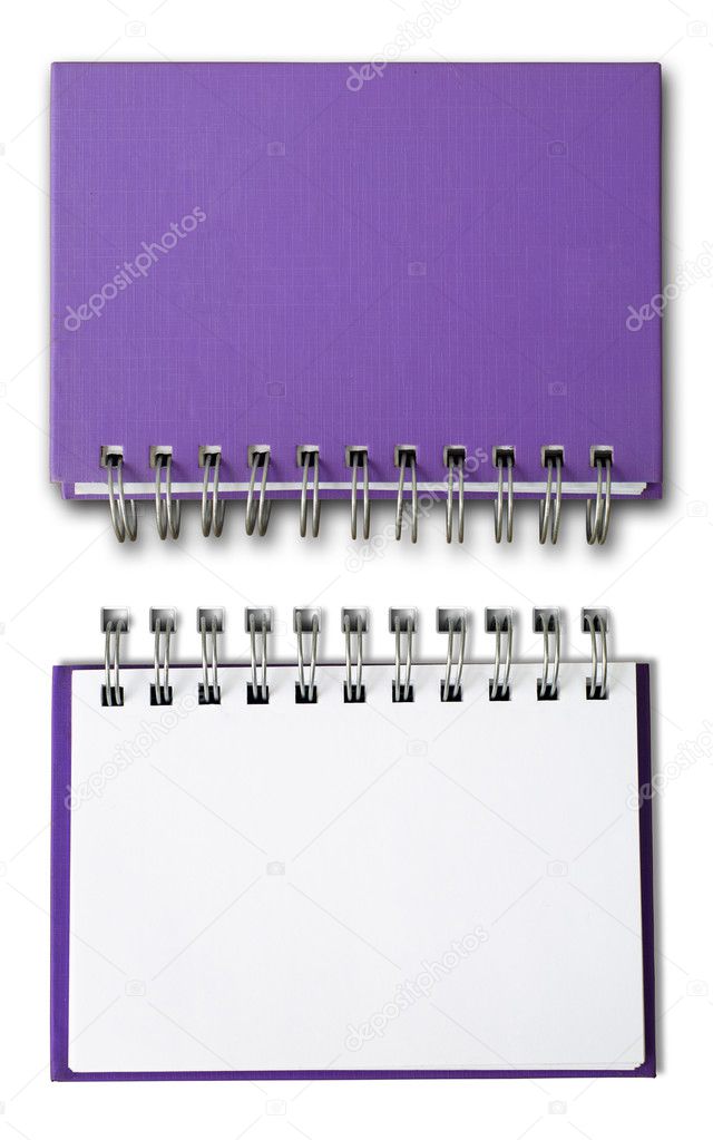 Purple cover Note Book
