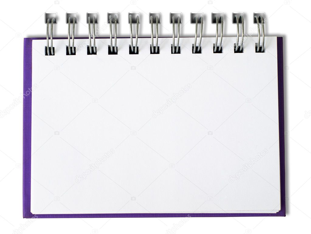 Horizontal Blank Note Book
