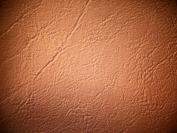 Light brown Leatherette Background — Stock Photo, Image