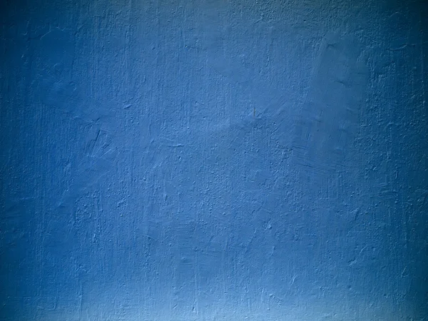 Céu claro parede velha azul — Fotografia de Stock