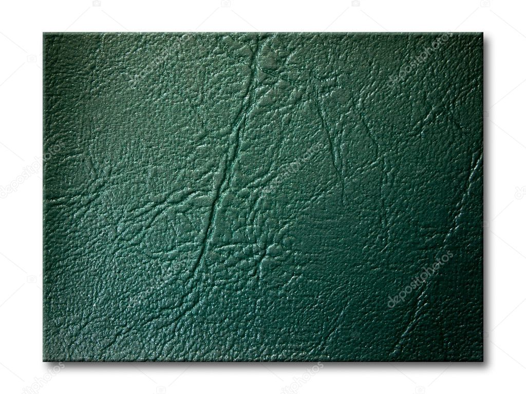 Dark green Leatherette Background
