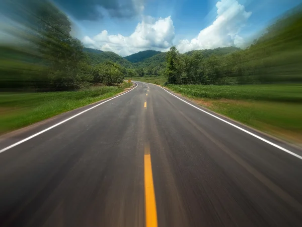 Perspective country Road — Stock Photo, Image