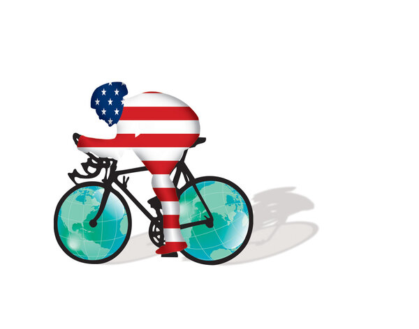 World globes necklace