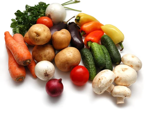 Čerstvá zelenina odrůda — Stock fotografie