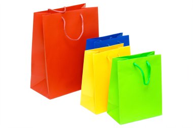 Shopping bags clipart