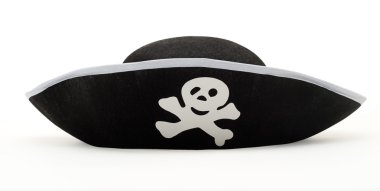 Hat pirate isolated clipart