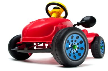 Children's car isolated clipart