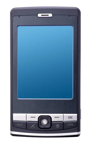 Komputer mobilny na białym tle — Zdjęcie stockowe