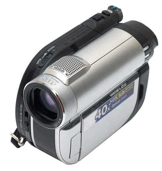 Video camera isolated — Stock Photo, Image
