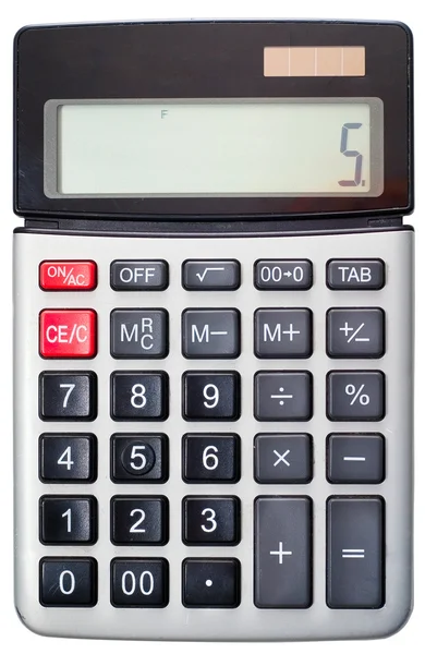 Calculadora aislada — Foto de Stock