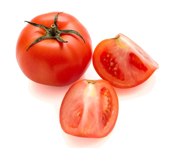 Tomatoes isolated — Stock Photo, Image