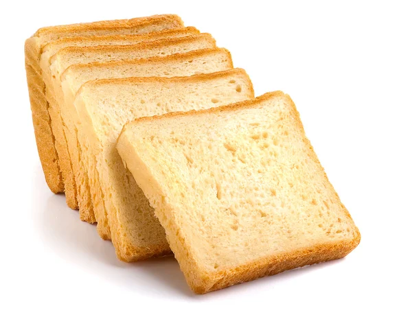 Toast isolati — Foto Stock