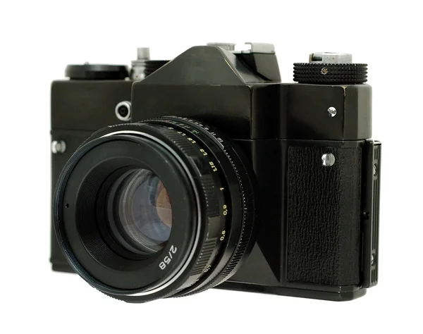 孤立的老胶片相机 — 图库照片