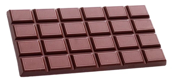 Chokladkaka isolerade — Stockfoto