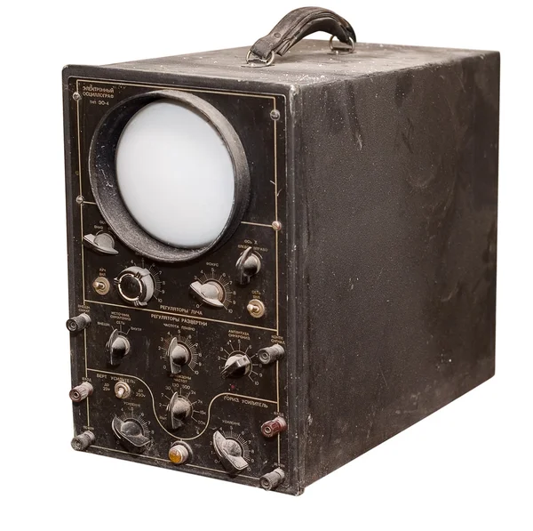Oude oscillograaf — Stockfoto