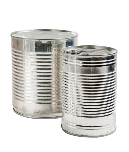 Canned food isolated — Stock Photo, Image
