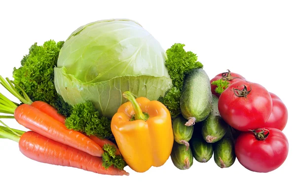Skupina zeleniny — Stock fotografie