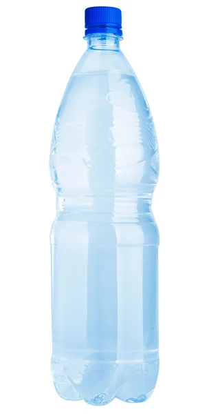 孤立的塑料瓶水 — 图库照片