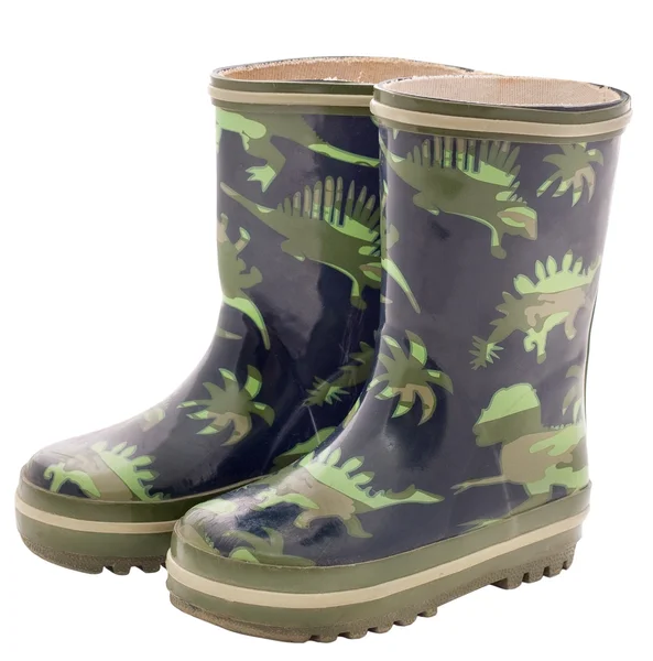 Children's rubber boots — Stock Photo, Image