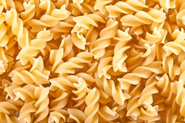 Fusilli close-up clipart