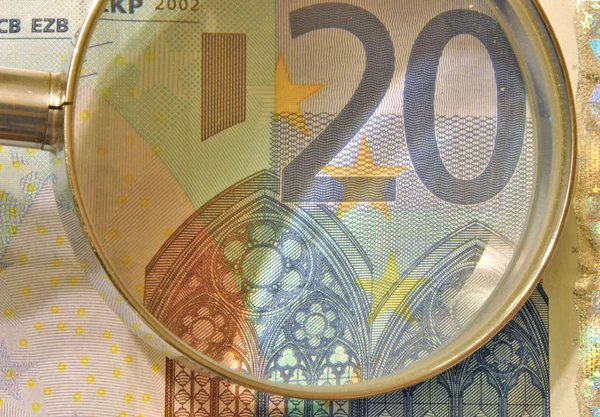 Ευρώ στην Ευρώπη — Φωτογραφία Αρχείου