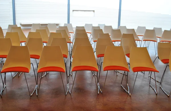 stock image Red chairs conference