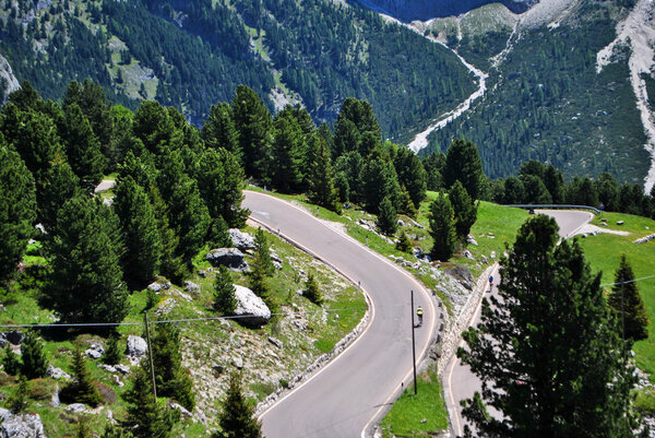 Mountains Saas Pordoi